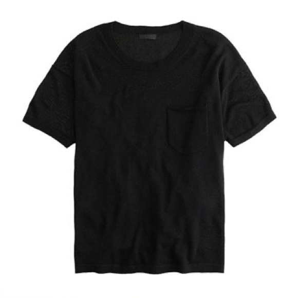 J.CREW
Collection cashmere T-shirt black small - Picture 1 of 7